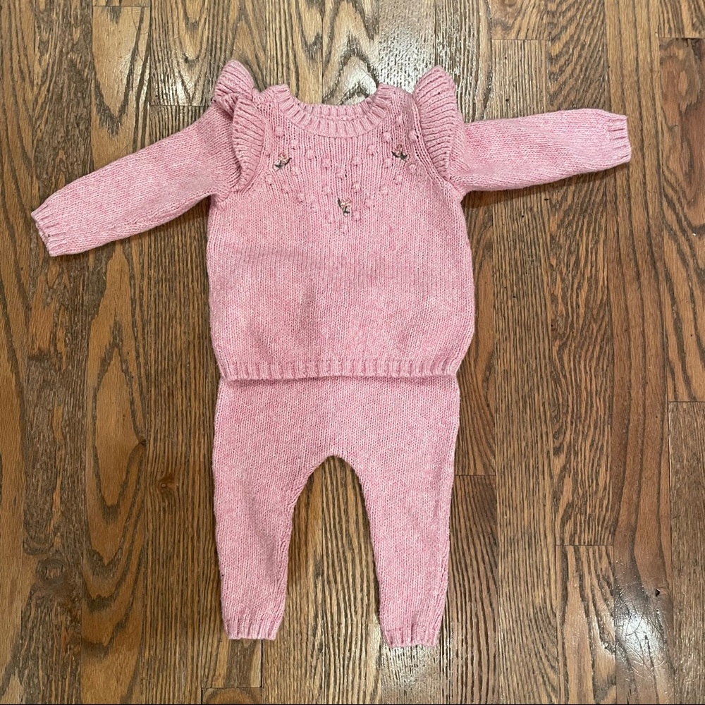 Old Navy baby girl sweater set